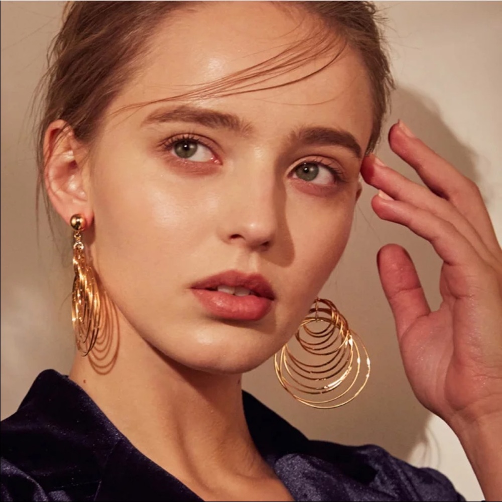 •Valentina• Spiral Earrings - Picture 2 of 5